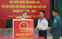 Trường Sa tổ chức bầu cử sớm