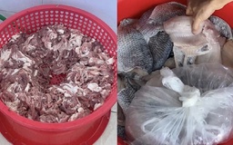 Thịt lợn bệnh vào trường học: Kiểm tra an toàn thực phẩm suất ăn học sinh