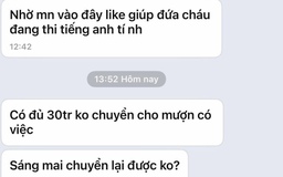 Nhiều lãnh đạo ở Cà Mau bị hack tài khoản Zalo