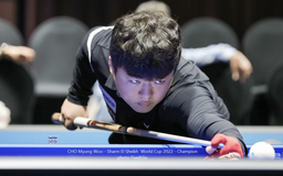Billiards: Thần đồng Hàn Quốc ngược dòng ngoạn mục với sê-ri khủng, vô địch World Cup
