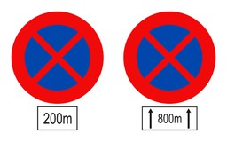 Phân biệt biển báo có ký hiệu chữ số, mũi tên phía dưới thế nào?