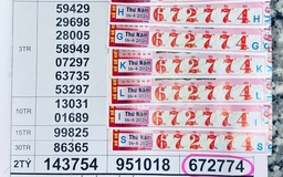 7 người trúng độc đắc 16 tờ xổ số miền Nam, chia nhau 32 tỉ đồng