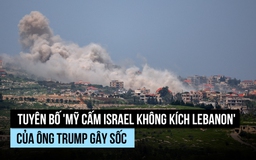 Israel bất ngờ vì ông Trump nói Mỹ 'cấm không kích' Lebanon