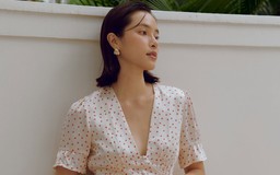 Váy chấm bi sang trọng, tinh tế mà vẫn lãng mạn