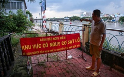 Dự án chống sạt lở bán đảo Thanh Đa 'kẹt' vì 3 hộ chưa giao mặt bằng