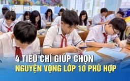 Tuyển sinh lớp 10: 4 tiêu chí giúp chọn nguyện vọng phù hợp
