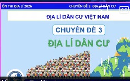 Bí quyết ôn thi tốt nghiệp THPT đạt điểm cao: Địa lý dân cư Việt Nam