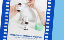 Review serum Trioderma ActiBalance+ Serum có kiểm soát nhờn giúp sạch mụn, ngừa thâm sau 1 tuần?