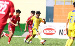U.15 SLNA sớm giành vé vào tứ kết sau 2 trận toàn thắng