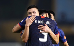 Đình Bắc lập cú đúp rực rỡ, CLB CAHN ‘hủy diệt’ Đà Nẵng: Cán cột mốc ghi bàn khó tin