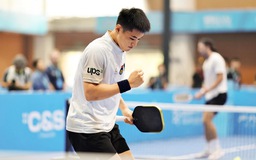 Trương Vinh Hiển tạo ‘địa chấn’ trước tay vợt pickleball số 2 thế giới