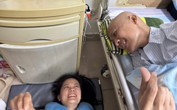 Chồng bị ung thư máu, vợ 7 năm 'nửa bước không rời'