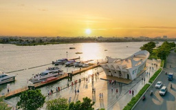 Ngắm hoàng hôn châu Âu thơ mộng giữa lòng Van Phuc City