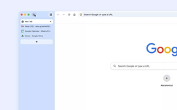 Trình duyệt Chrome cho xếp tab theo hàng dọc