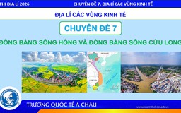 BÍ QUYẾT ÔN THI THPT 2026 | Môn địa lý | Chuyên đề 7 | Đồng bằng sông Hồng và sông Cửu Long