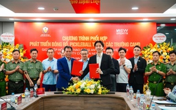 New Sports kết hợp Hiệp hội thể thao CAND đẩy mạnh phát triển bóng rổ và pickleball