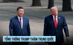 Tổng thống Trump bắt đầu chuyến thăm nhà nước đến Trung Quốc
