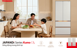 Toshiba ra mắt tủ lạnh JAPANDi Series Kumo, kiến tạo 'trạm sạc' cho tổ ấm