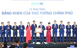 Hội Doanh nghiệp trẻ Hà Nội đón nhận bằng khen của Chính phủ