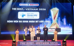 Bệnh viện đa khoa Hoàn Mỹ Cửu Long vào Top 10 bệnh viện tốt nhất Việt Nam 2026