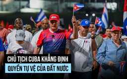Chủ tịch Diaz-Canel khẳng định quyền tự vệ của Cuba