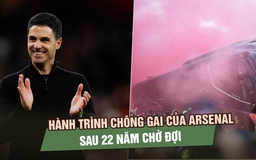 Arsenal chính thức vô địch Ngoại hạng Anh: Hành trình chông gai sau 22 năm chờ đợi