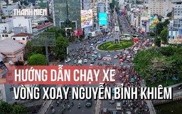 TP.HCM sắp đổi cách chạy xe ở vòng xoay Nguyễn Bỉnh Khiêm: Người dân chú ý cách đi
