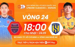 Lịch thi đấu V-League rất nóng hôm nay: HAGL trụ hạng nếu thắng Thanh Hóa, Đà Nẵng liệu có thoát đáy?