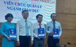 Bổ nhiệm hiệu trưởng 3 trường THPT mới thành lập tại TP.HCM