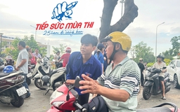 Phụ huynh cũng được tiếp sức mùa thi