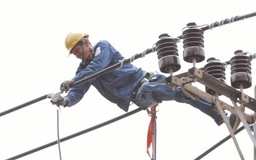 Ảnh dự thi: Nâng dòng điện, vững bước tương lai