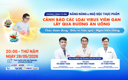 Nắng nóng và ngộ độc thực phẩm, các loại virus viêm gan lây qua đường ăn uống