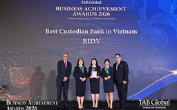BIDV giữ vững vị thế Ngân hàng lưu ký tốt nhất Việt Nam