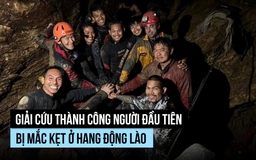 Đưa được người đầu tiên ra, tìm cách cứu nhóm còn lại trong hang động Lào