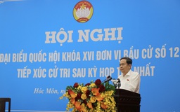 Chủ tịch Quốc hội Trần Thanh Mẫn: TP.HCM cần luật Đô thị đặc biệt để bứt phá