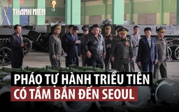 Ông Kim Jong-un thị sát nơi sản xuất pháo tự hành có thể bắn đến Seoul