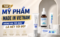 Top 4 món mỹ phẩm ‘made in Vietnam’ hàng ra tới đâu là hết tới đó