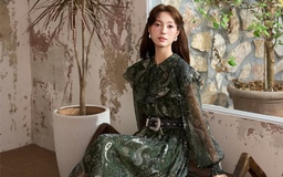 Đánh thức thị giác ngày hè bằng trang phục họa tiết paisley