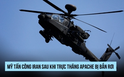 Mỹ tấn công Iran sau khi trực thăng Apache bị bắn rơi