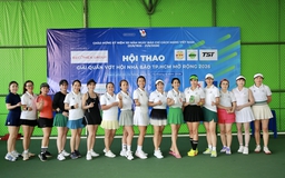 Nhiều nhân tố mới mang hào hứng cho giải quần vợt Hội Nhà báo TP.HCM 2026