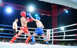 Những màn đối kháng nghẹt thở tại giải kickboxing Gia Lai Những màn đối kháng nghẹt thở tại giải kickboxing Gia Lai
