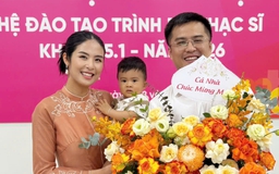 Hoa hậu Ngọc Hân hoàn thành chương trình thạc sĩ ở tuổi 37