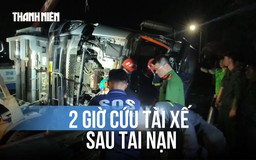 13 chiến sĩ giải cứu tài xế mắc kẹt trong cabin sau tai nạn