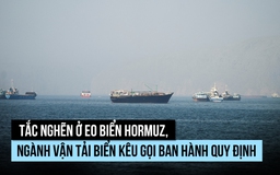 Tắc nghẽn ở eo biển Hormuz, ngành vận tải kêu gọi làm rõ quy tắc