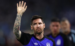 Messi tập riêng trong ngày đầu hội quân cùng đội tuyển Argentina
