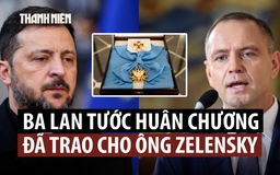 Ba Lan tước huân chương cao quý đã trao cho Tổng thống Ukraine