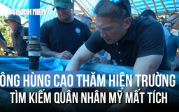 Quyền Bộ trưởng Hải quân Mỹ thăm hiện trường tìm kiếm quân nhân Mỹ mất tích