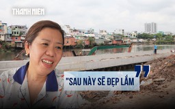 Sau gần 1 năm khởi công, bờ Bắc kênh Đôi đang thay đổi theo cách ít ai ngờ tới