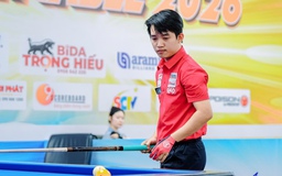Billiards: Chiêm Hồng Thái giành ngôi nhất bảng, hội ngộ Trần Quyết Chiến ở vòng chung kết