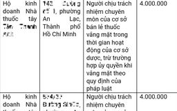 TP.HCM: Hàng loạt nhà thuốc bị phạt vì dược sĩ phụ trách vắng mặt